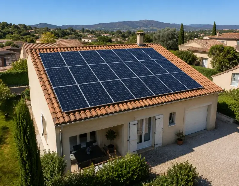 Prime à l'autoconsommation panneaux solaires Cercié — aide financière de l'État